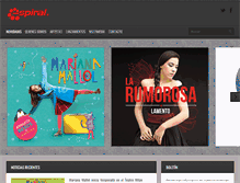 Tablet Screenshot of espiral.com.mx